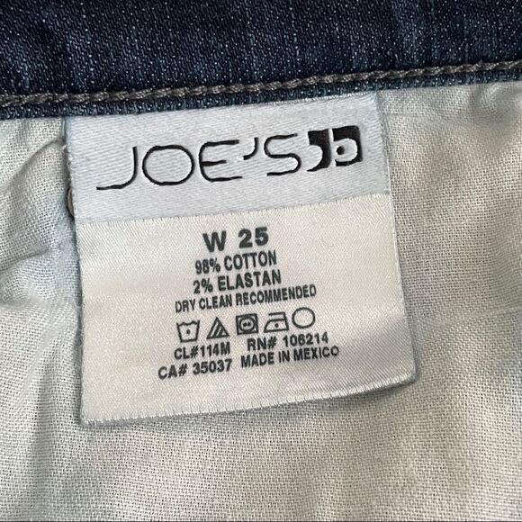Joe’s Jeans Muse Cigarette Jeans In Vincent Wash Style: #93VT5485 Size 25 - Picture 12 of 13